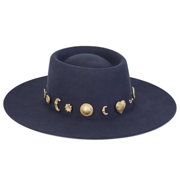 Lack Of Color Accessories - LACK OF COLOR The Cosmic Wool Boater Hat NWOT